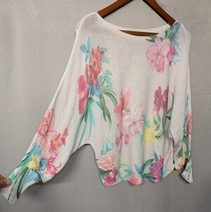 Tommy Bahama Floral Knit Sweater